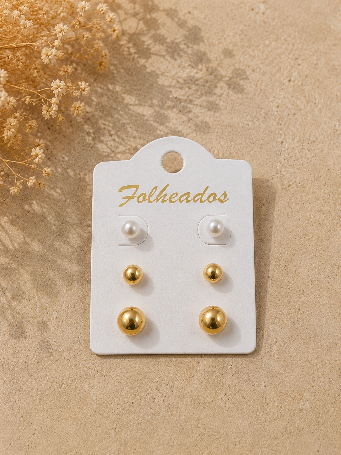 Stud earrings