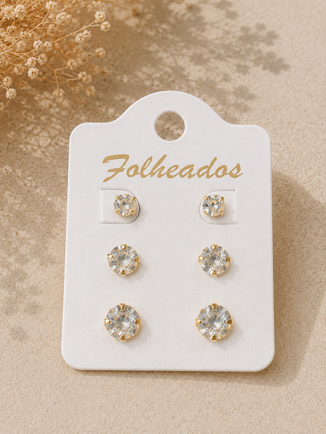 Stud earrings
